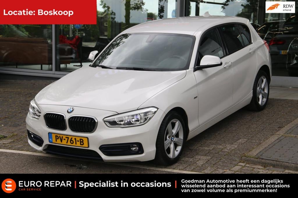 BMW 1-serie 116d Corporate Lease Executive EXPORT PRICE!, Gebruikt, Euro 6, 116 pk, Wit