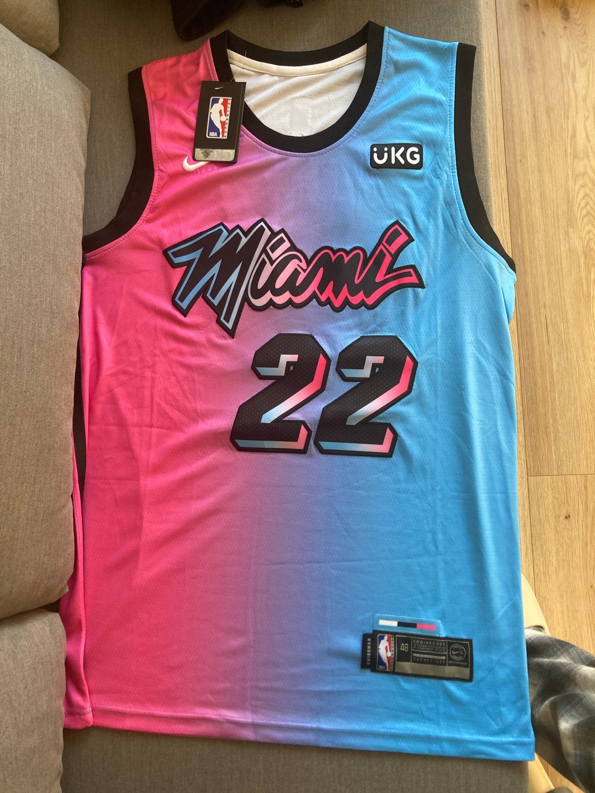 Nike NBA Miami Heat Butler #22 City Edition Swingman Jersey, Ophalen, Nieuw, Algemeen, Meerkleurig
