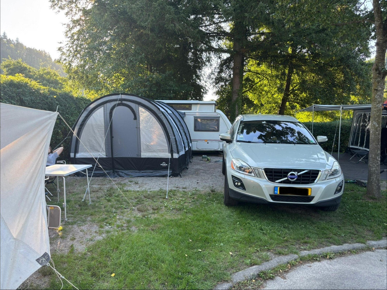Paradise VK bustent Obelink incl. slaapcabine, Ophalen of Verzenden, Zo goed als nieuw