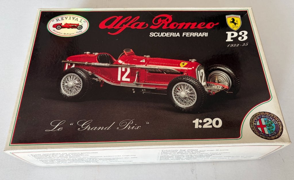 Revival Alfa Romeo P3 bouwpakket 1/20, Overige merken, Auto, Groter dan 1:32, Nieuw