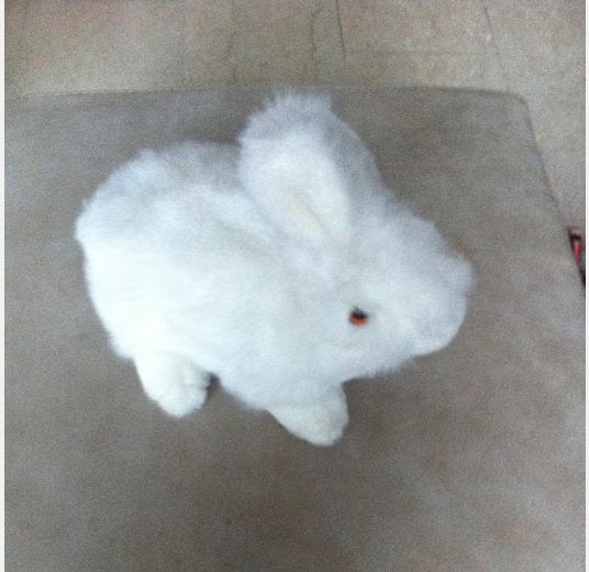 Knuffel konijntje wit L 28 cm, Konijn, Nijntje, Ophalen of Verzenden, Zo goed als nieuw