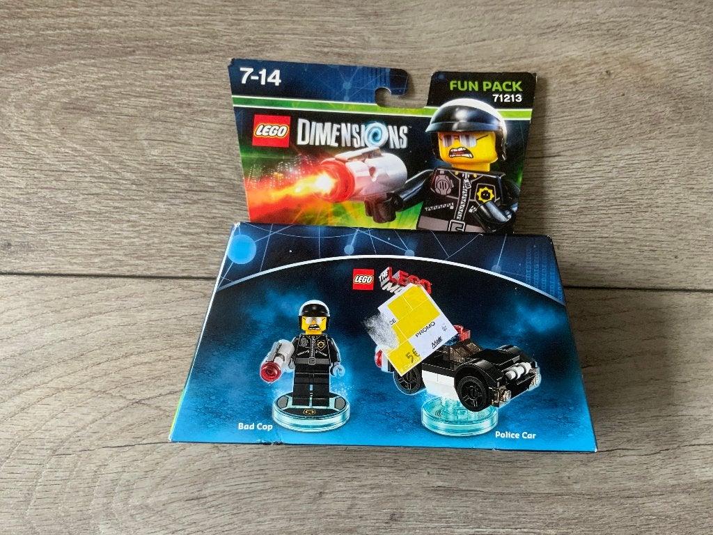 Nieuw The LEGO Movie Bad Cop LEGO Dimensions Fun Pack 71213, 2 spelers, Ophalen of Verzenden, Avontuur en Actie, Vanaf 7 jaar