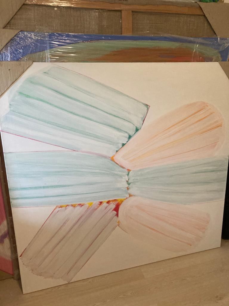 Schildersdoek spieraam voor hergebruik, Hobby en Vrije tijd, Schilderen, Gebruikt, Olieverf, Ophalen