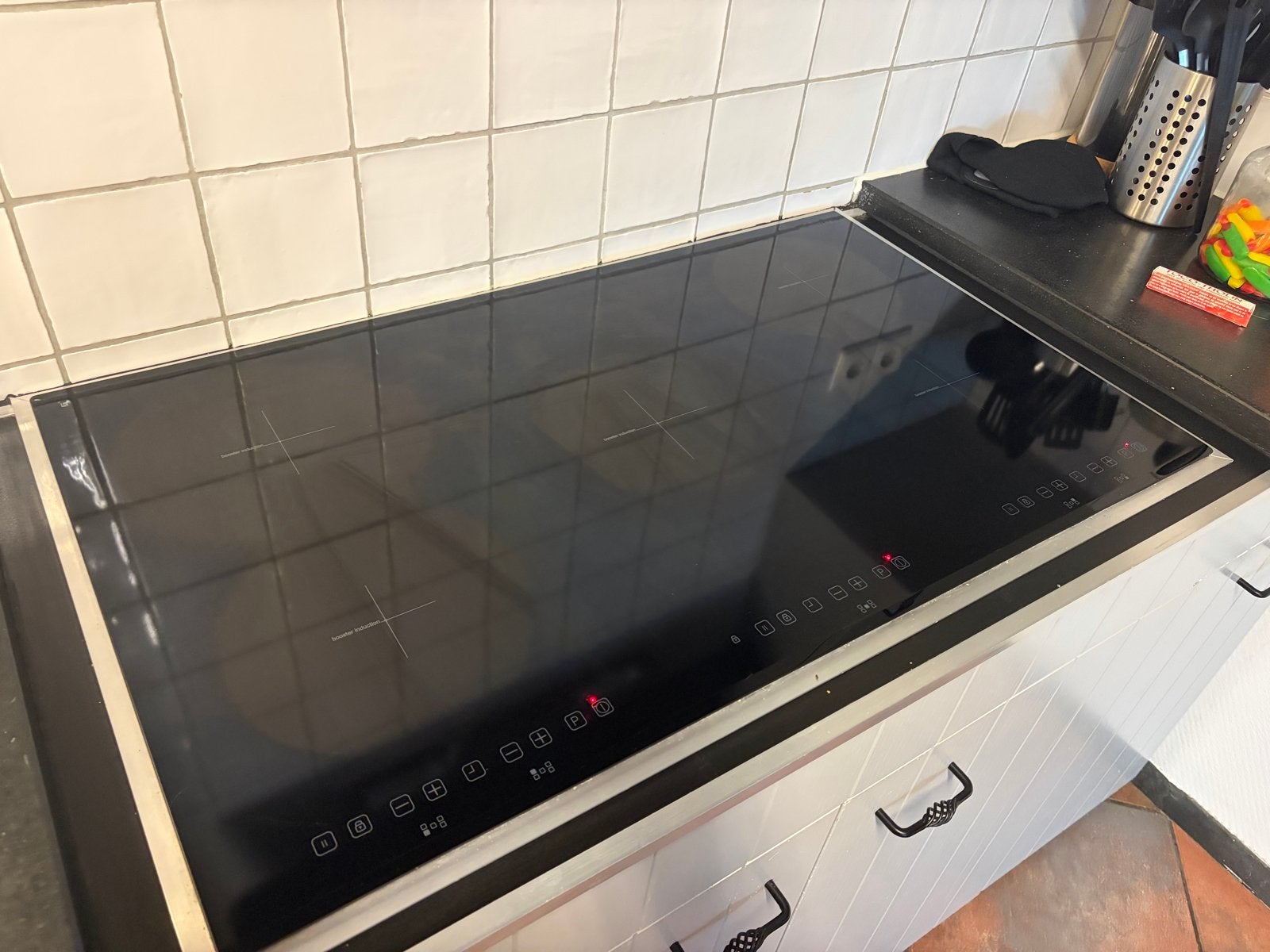 Inventum inductiekookplaat 90x52 - 1 zone defect, Witgoed en Apparatuur, Ophalen, Inbouw, Inductie, Niet werkend