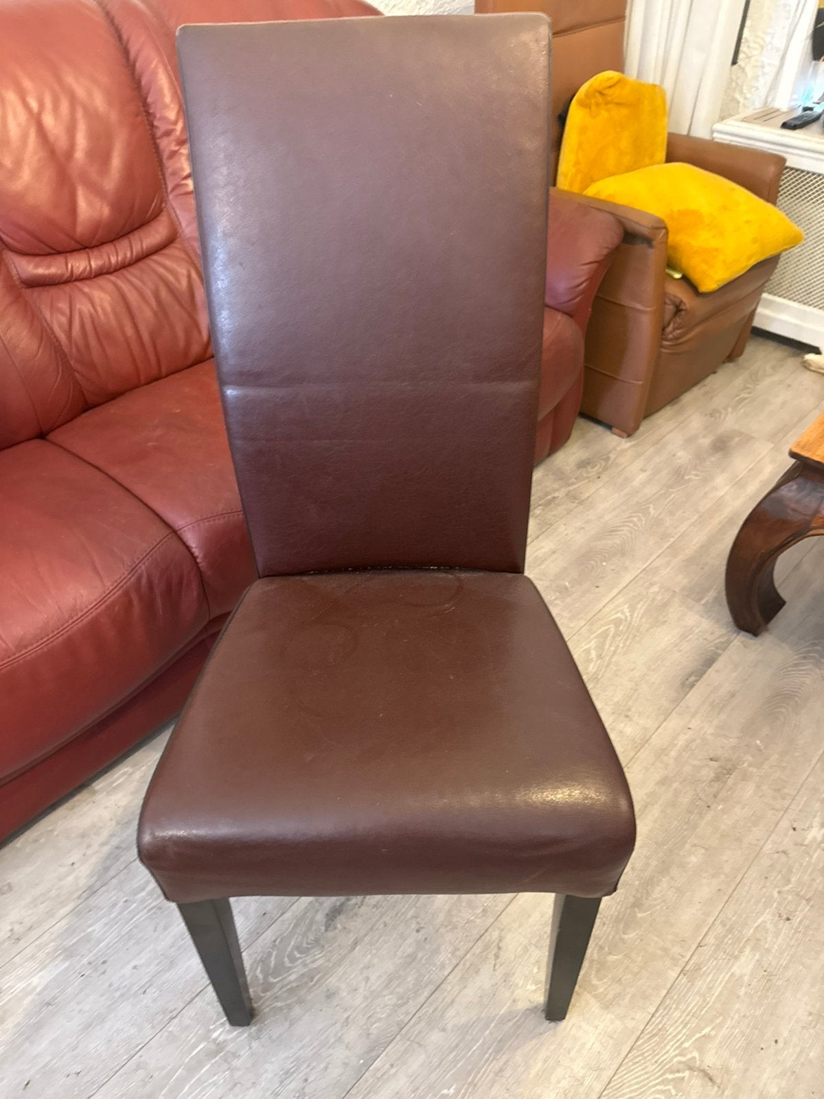 6 eetkamer stoelen, Ophalen of Verzenden, Zo goed als nieuw