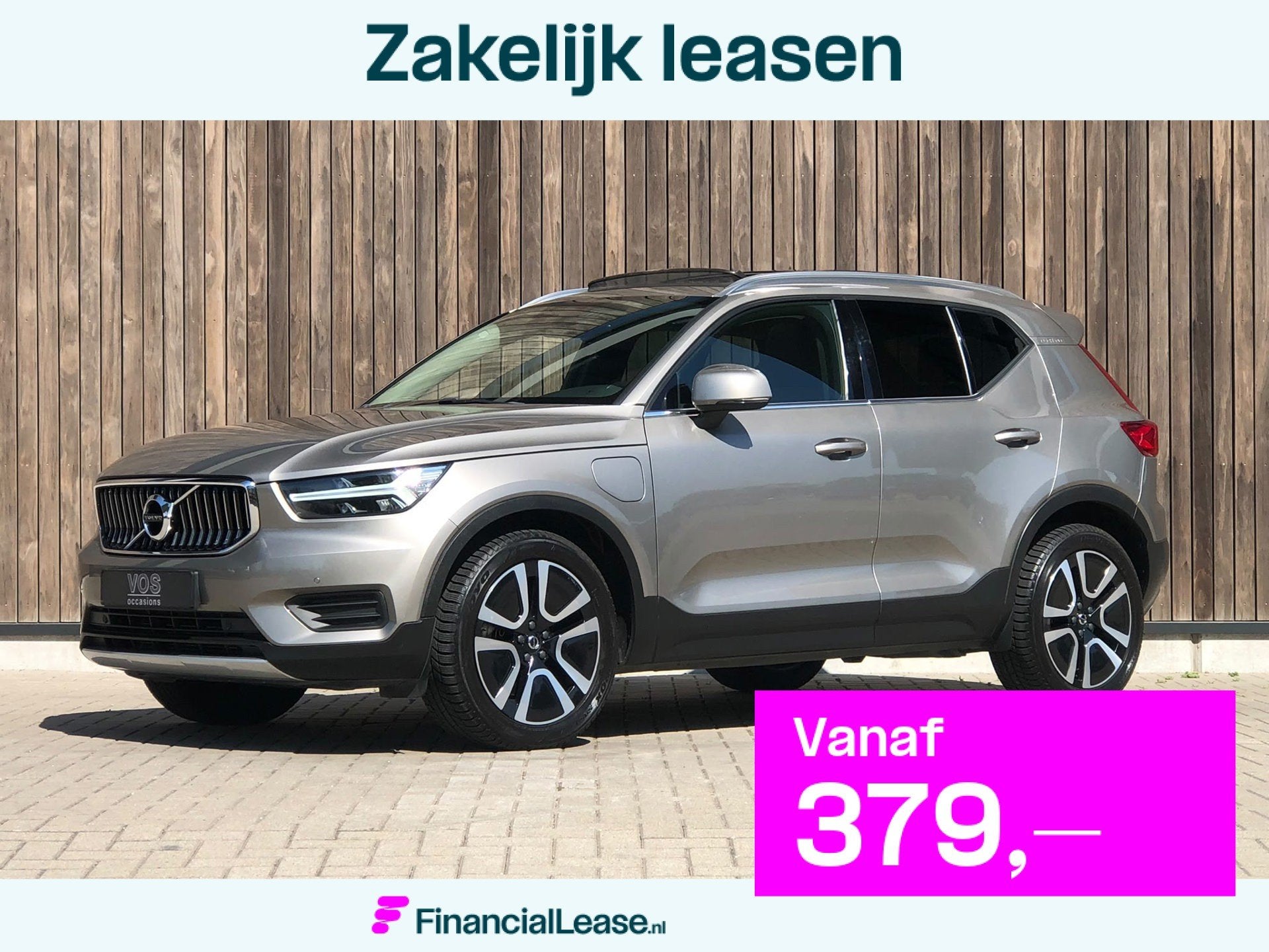 Volvo XC40 1.5 T4 Recharge Inscription / Pano / Leder / H&K, Zwart, Bedrijf, Hybride Elektrisch/Benzine, 211 pk