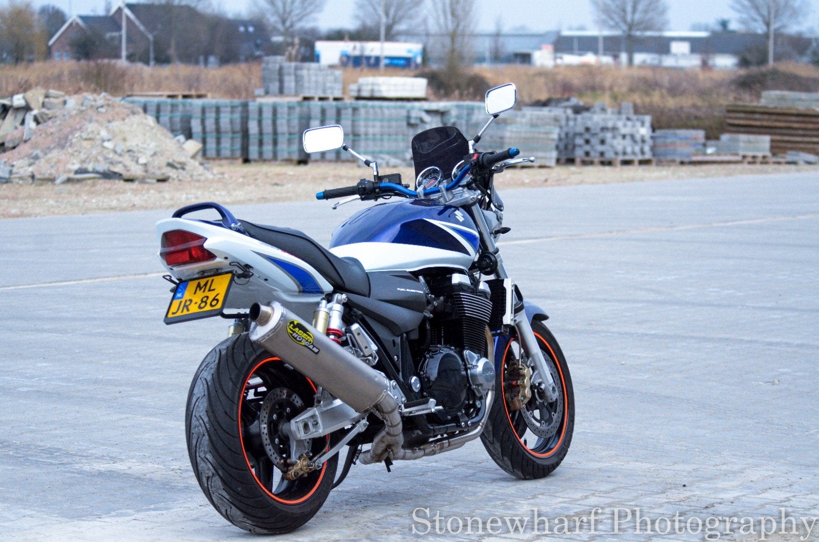 Supermooie Suzuki GSX1400 2004 lage kmstand+grote beurt!, Sportuitlaat, 4 cilinders, Motorrijbewijs A, Gebruikt