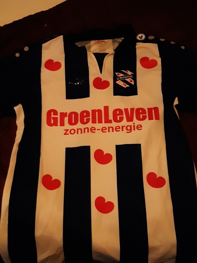 Matchworn Heerenveen shirt Michel Vlap, Ophalen of Verzenden, Zo goed als nieuw, Voetbal