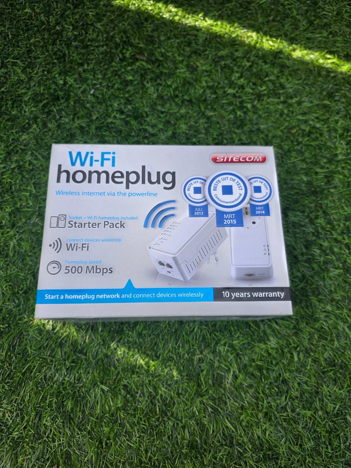 Sitecom Wi-Fi Homeplug Starter Pack 500 Mbps, Ophalen, Zo goed als nieuw, Router, Sitecom