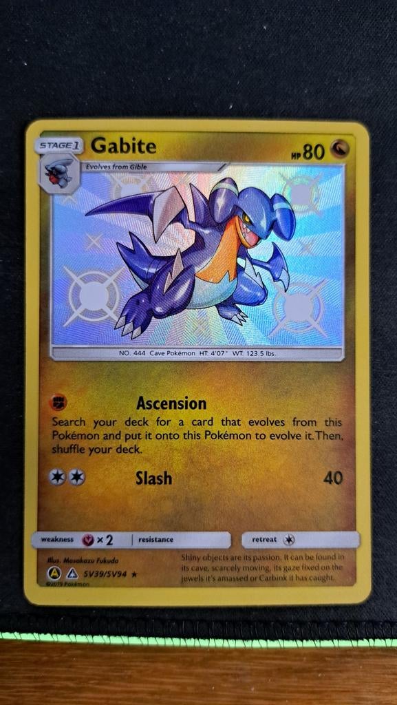 Gabite Hidden Fates Shiny Vault HIF SV 39 Pokémon, Verzenden, Nieuw, Losse kaart, Foil