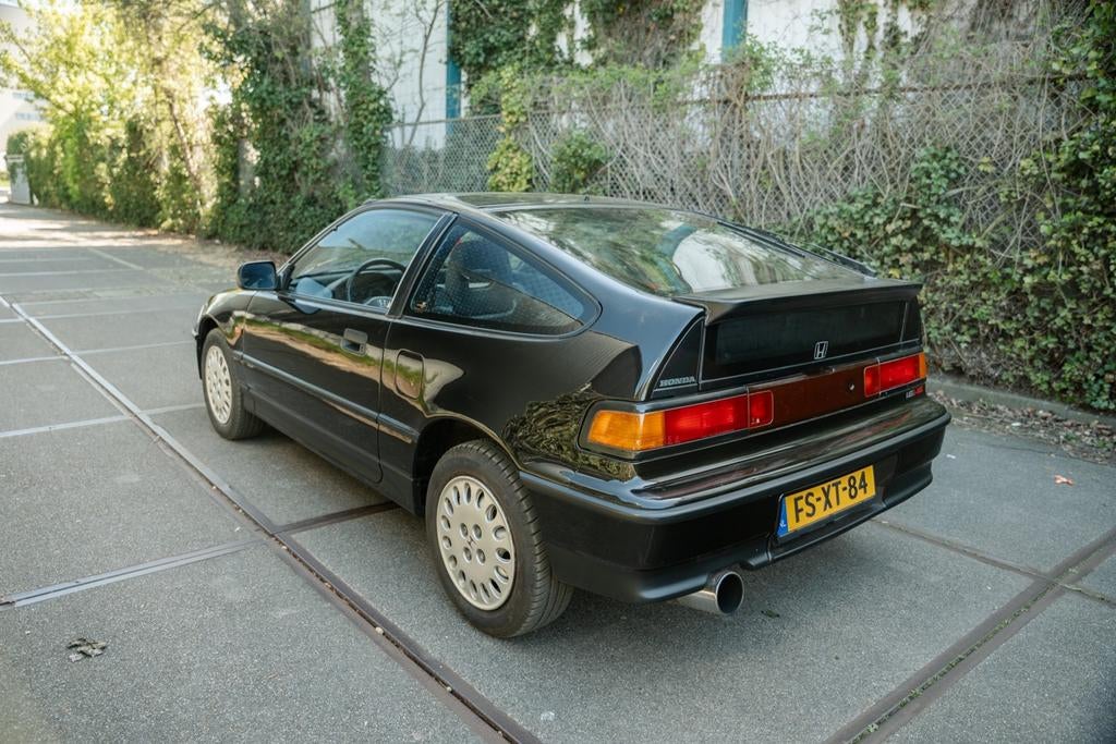 Origineel Nederlandse Honda CRX ED9 1.6i 16V Inruil mogelijk, Auto's, Voorwielaandrijving, Stof, Zwart, 4 cilinders