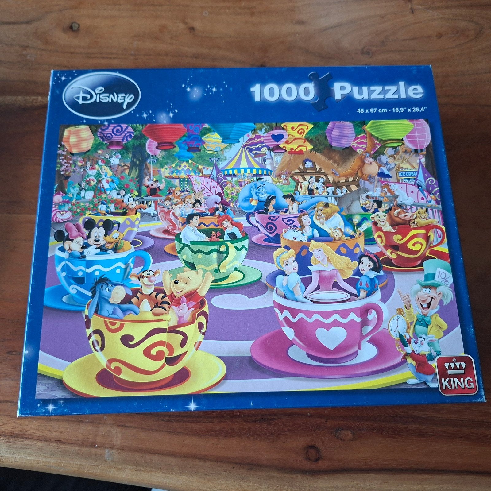 Disney puzzel 1000, Ophalen of Verzenden, 500 t/m 1500 stukjes, Zo goed als nieuw