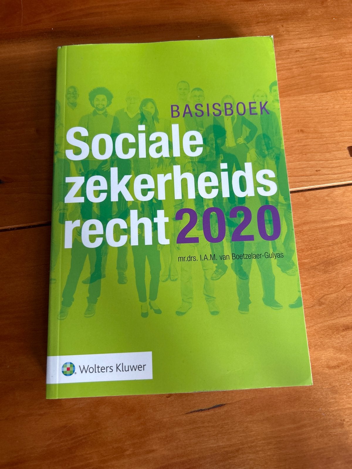 Basisboek Sociale Zekerheidsrecht 2020 - Wolters Kluwer, Ophalen of Verzenden, Gamma, Zo goed als nieuw, HBO