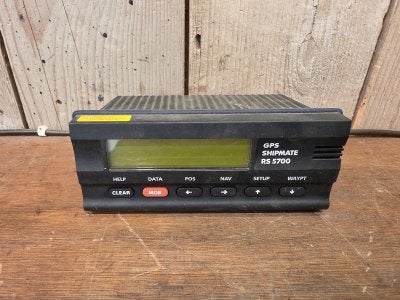 Shipmate GPS RS5700 scherm