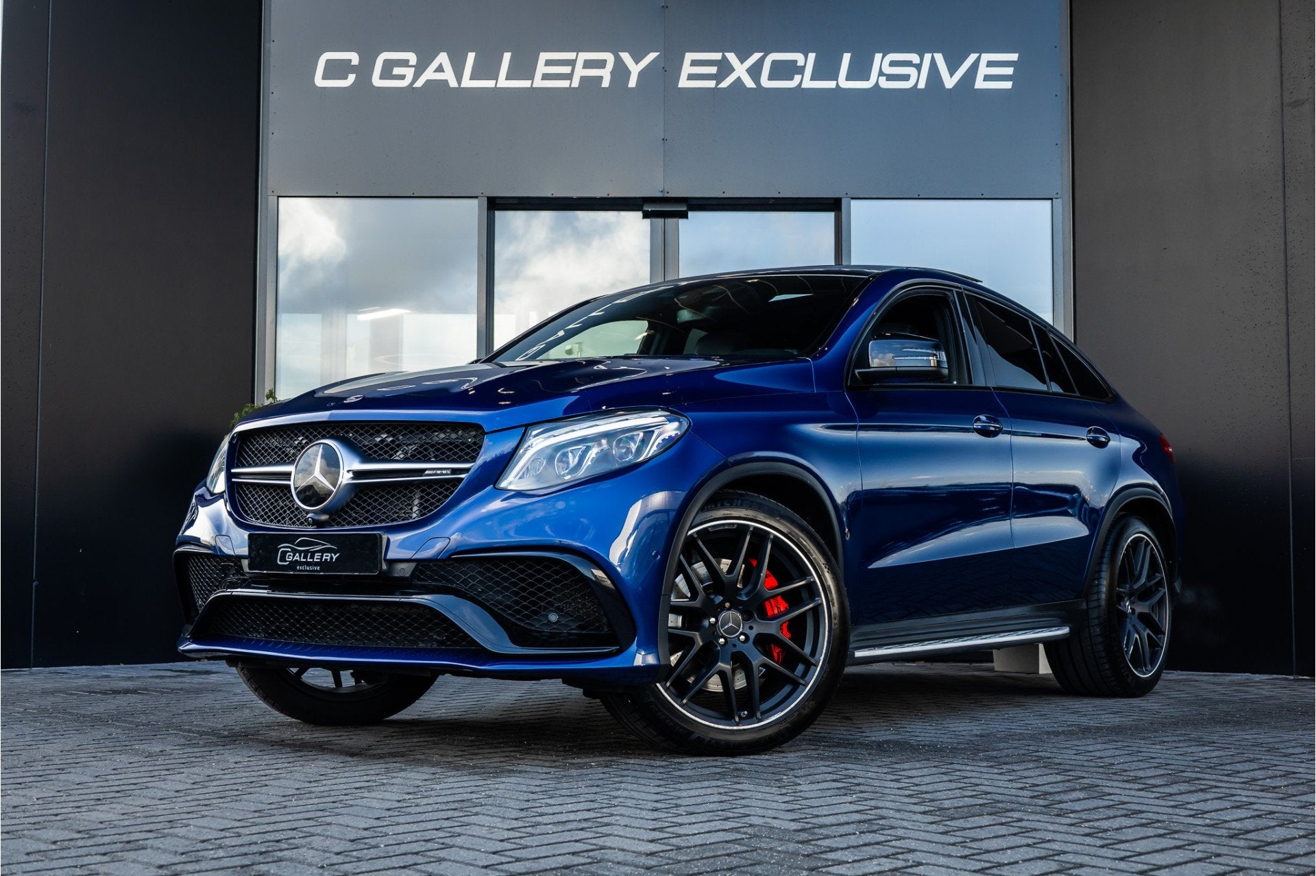 Mercedes-Benz GLE Coupé AMG GLE63 S 4MATIC - Panorama | H&K, Automaat, 5461 cc, Gebruikt, Blauw