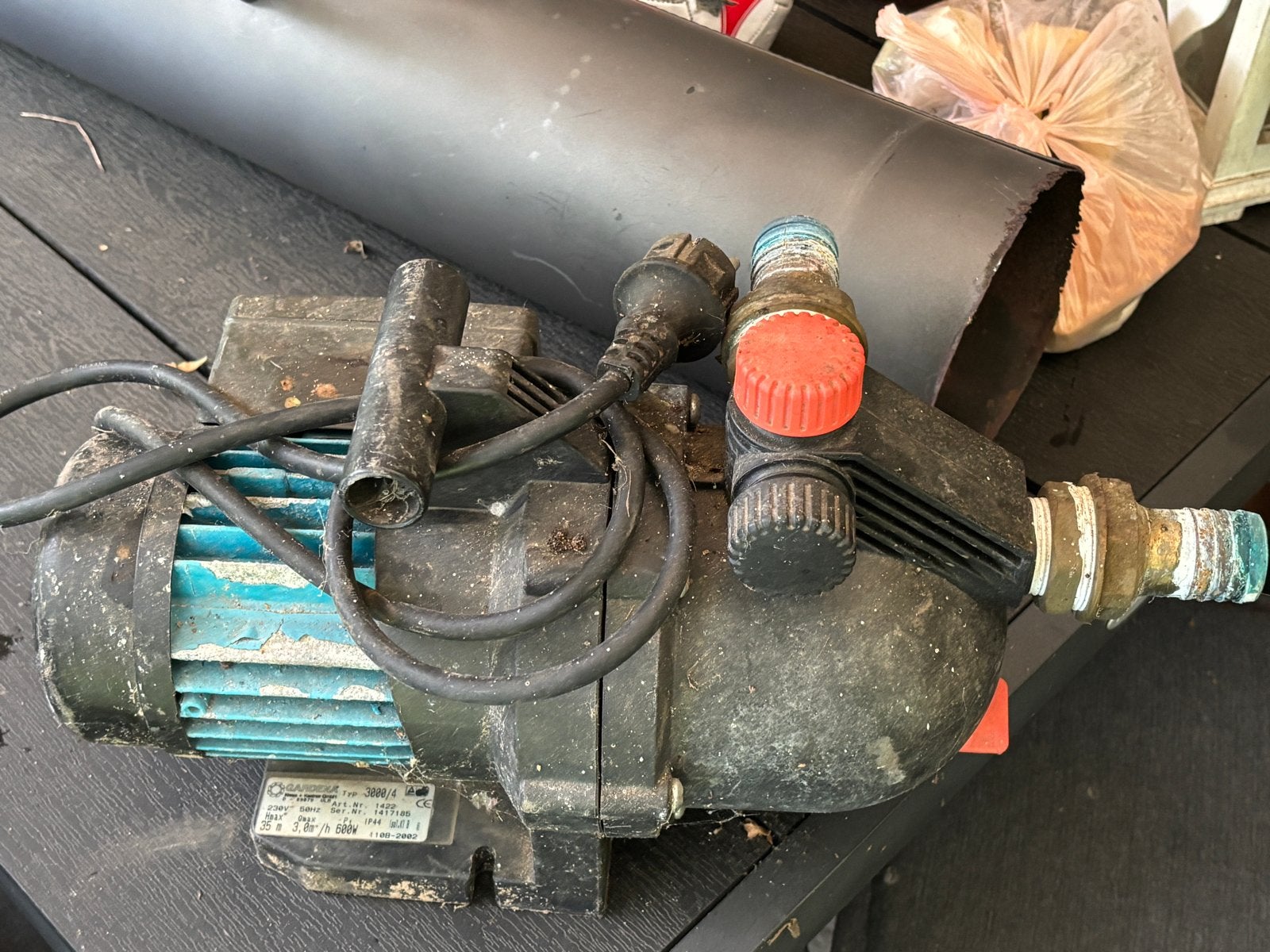 Gardena 3000/4 Jet Hydrofoorpomp - Gebruikt, Ophalen, Gebruikt, Elektrisch, Hydrofoorpomp