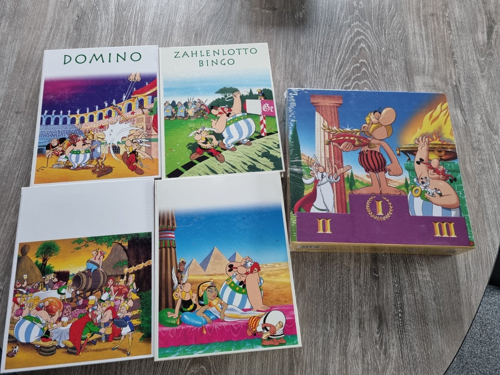 Asterix & Obelix gezelschapsspellen nieuw, Ophalen of Verzenden, Asterix en Obelix, Nieuw, Boek of Spel