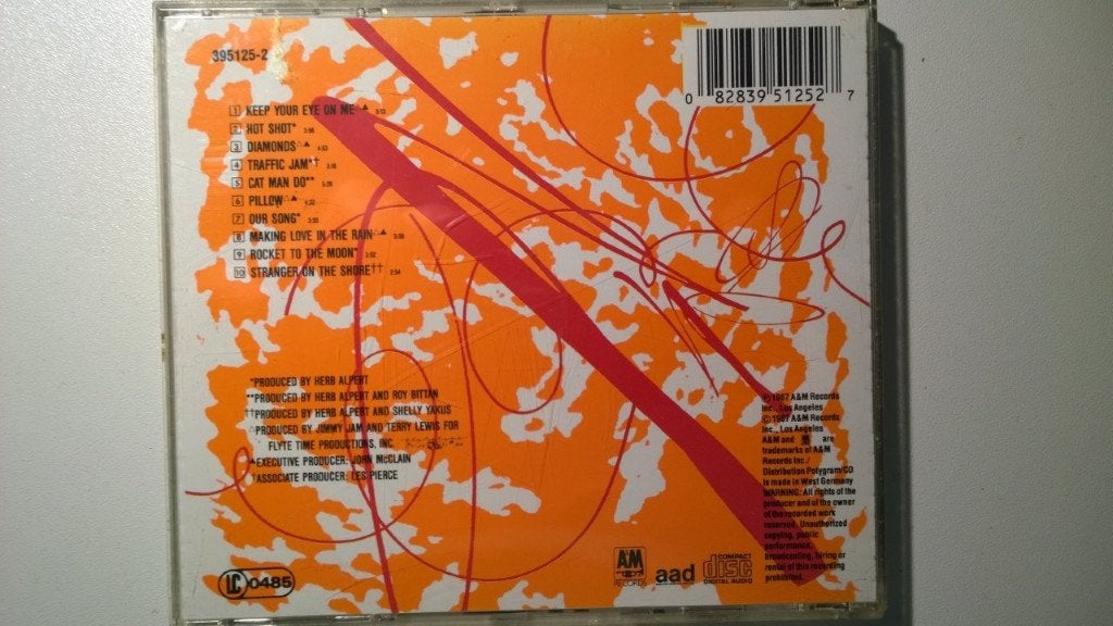 Herb Alpert - Keep Your Eye On Me, Ophalen of Verzenden, Zo goed als nieuw, Jazz