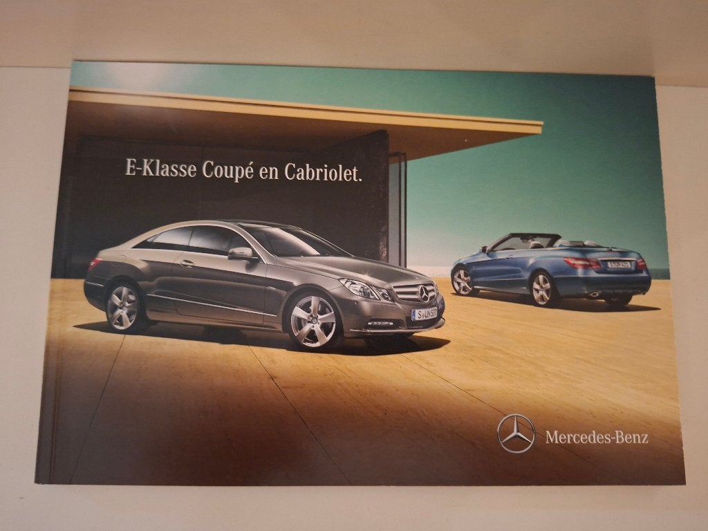 Mercedes Benz E-Klasse Coupé en Cabriolet - 2011, Ophalen of Verzenden, Zo goed als nieuw, Mercedes