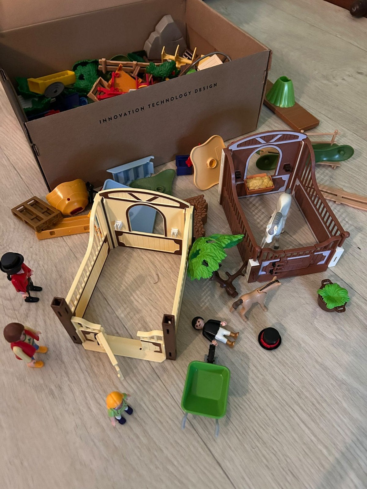 Playmobil paardenstallen en dieren gerelateerde mix, Ophalen, Gebruikt, Losse onderdelen, Overige typen