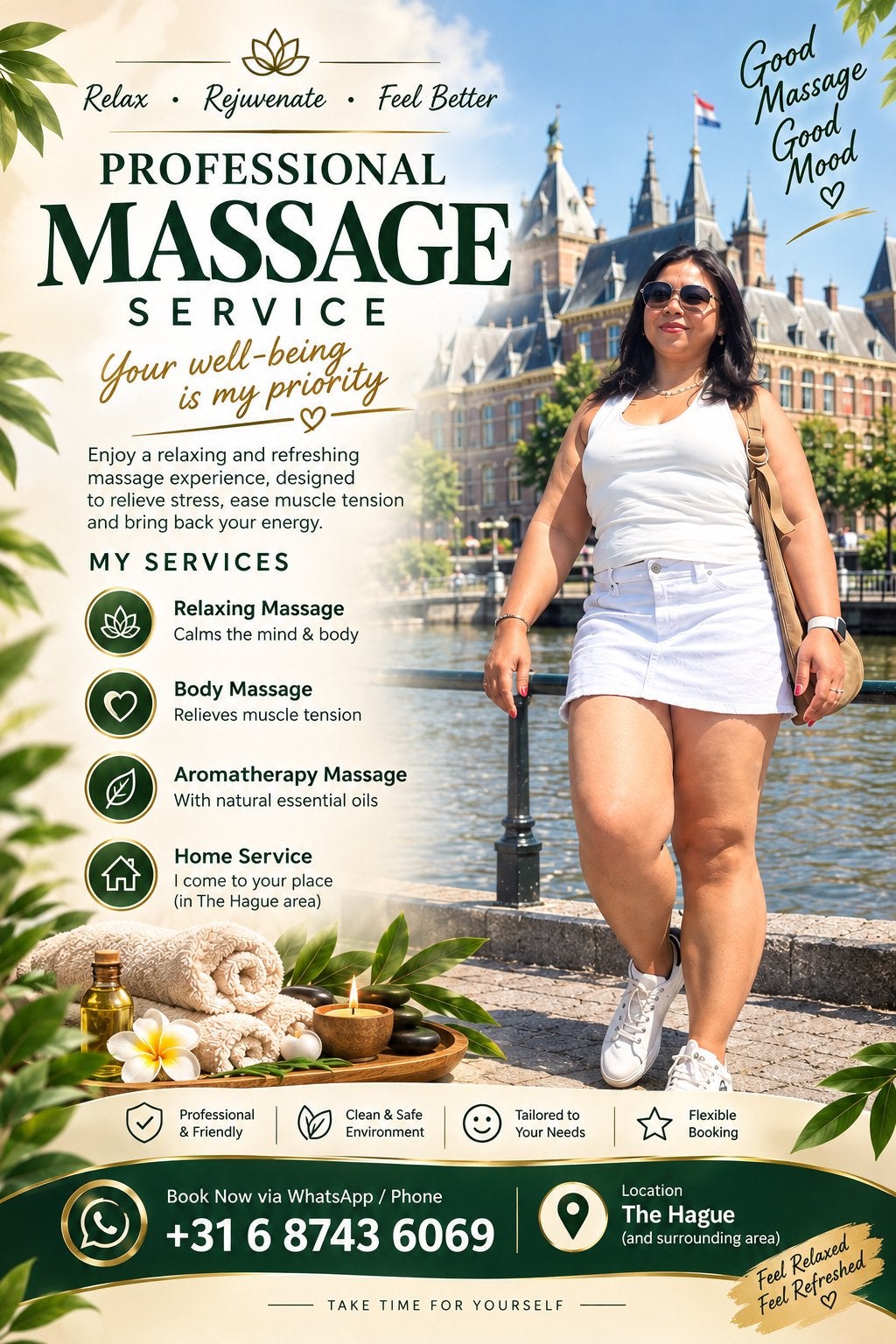 Home Massage Service, Diensten en Vakmensen, Stoelmassage