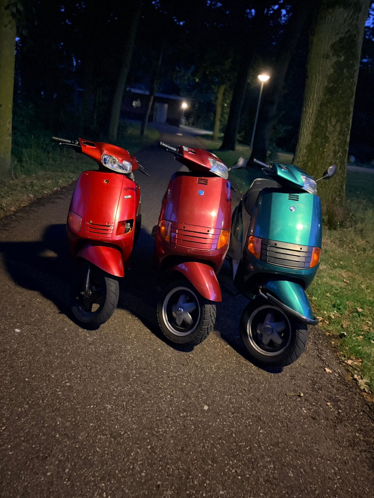 Piaggio skipper rood, Fietsen en Brommers, Scooters | Piaggio, Zo goed als nieuw, Overige modellen, Tweetakt, Ophalen of Verzenden