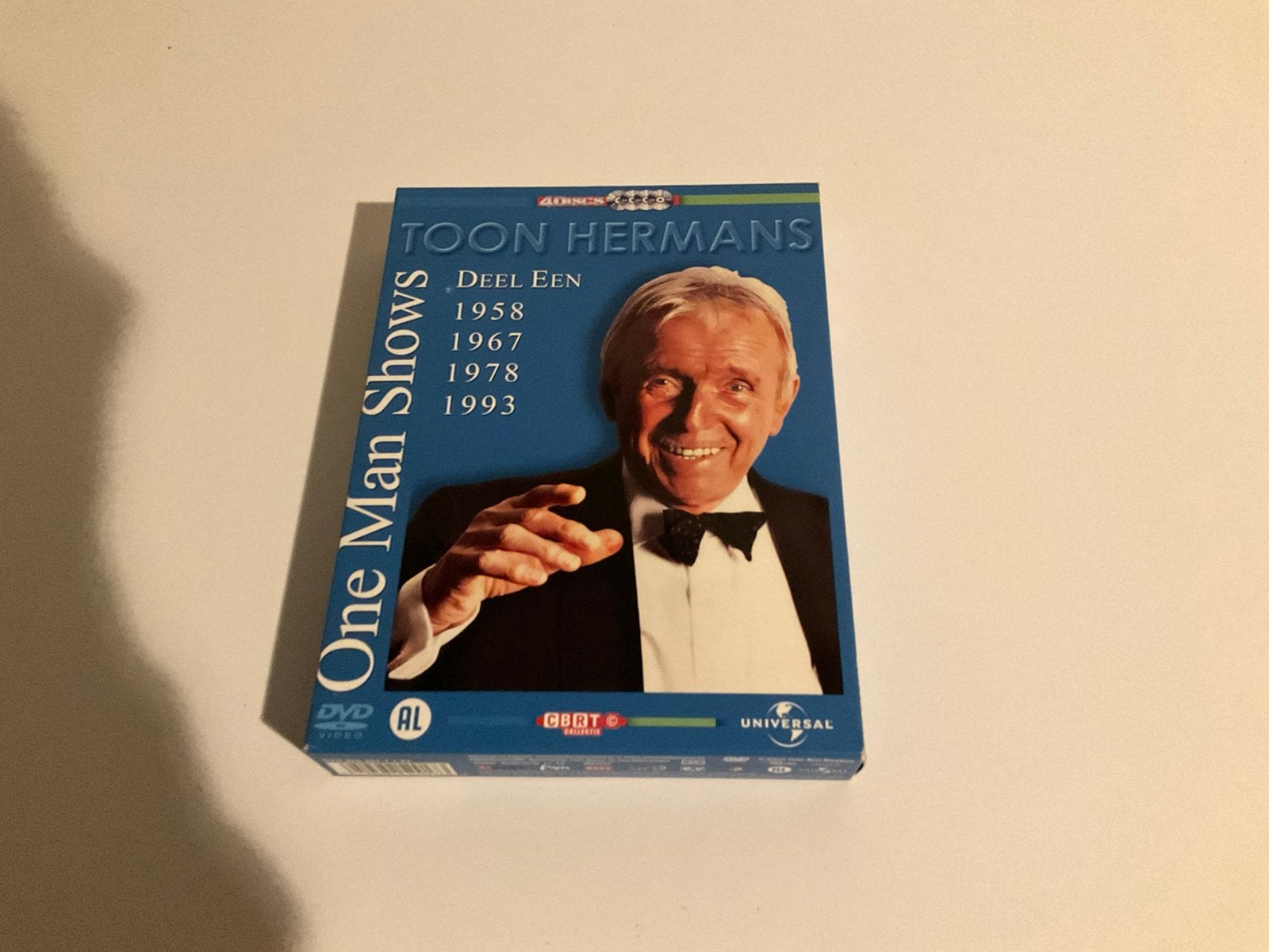 31 DvD ANDRE VANNDUIN JOHNY EN RIJK TOON HERMAN ENZ, Alle leeftijden, Ophalen, Zo goed als nieuw, Stand-up of Theatershow