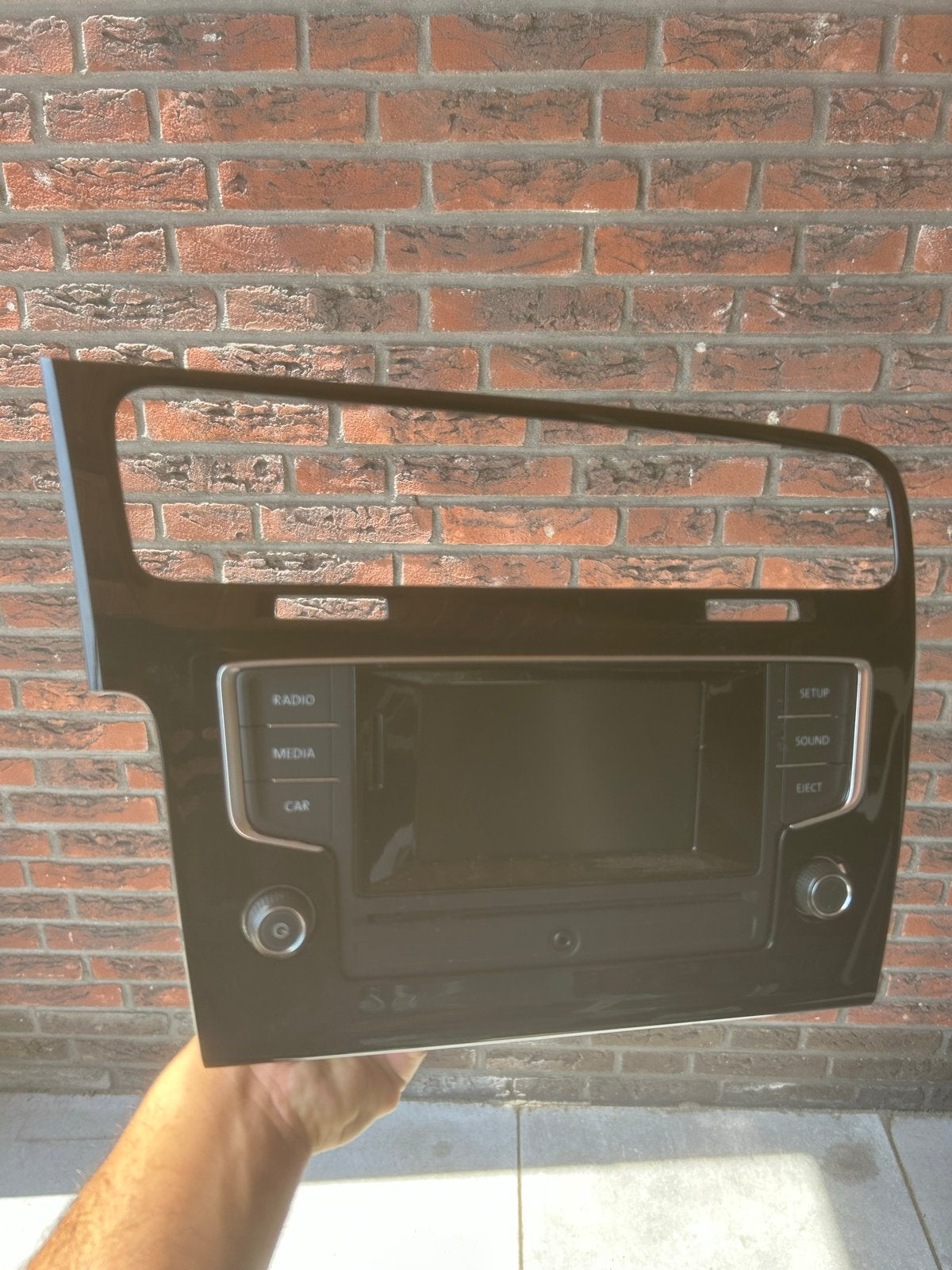VW Golf 7 Discover Media MIB2 radio navigatie, Auto diversen, Ophalen, Gebruikt