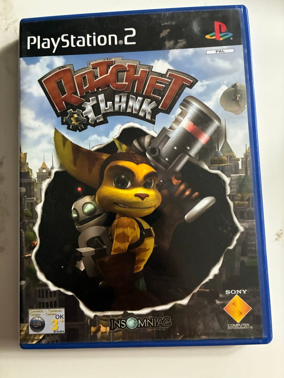 Ratchet & Clank - PlayStation 2 (PS2), Avontuur en Actie, Gebruikt, 1 speler, Ophalen of Verzenden