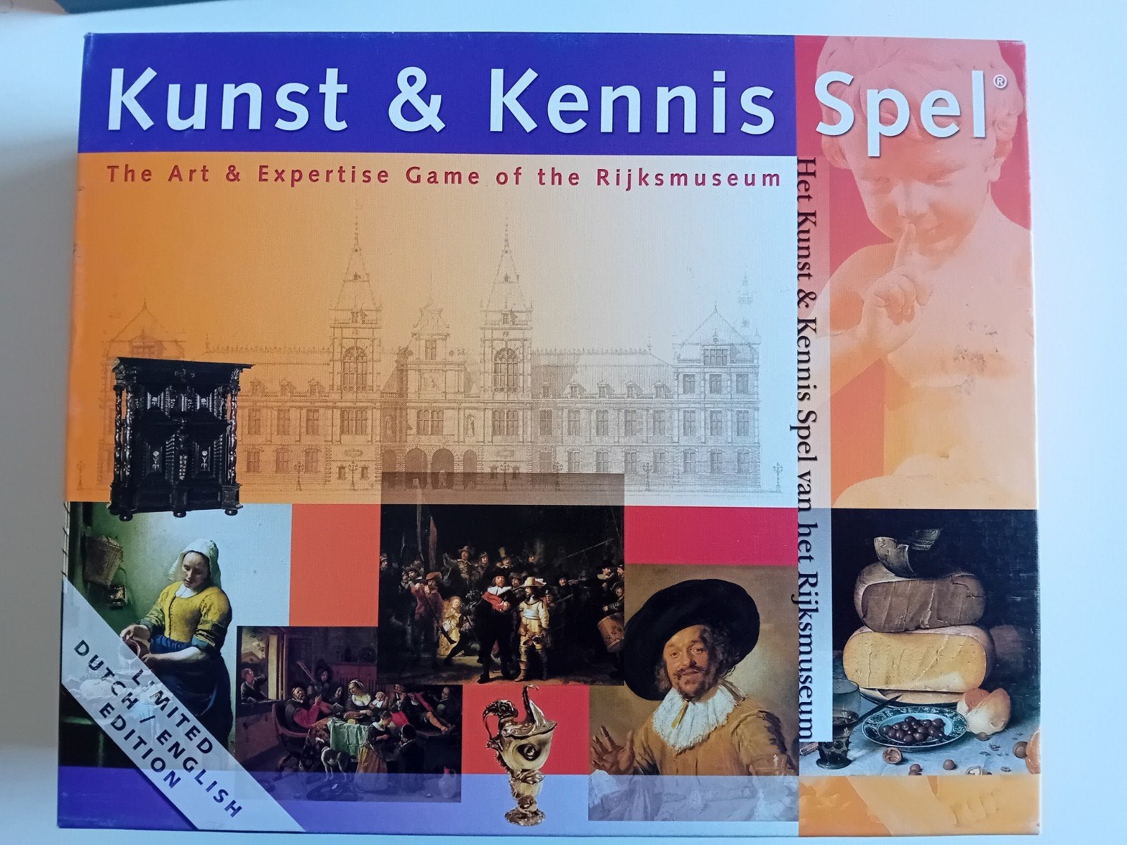 Kunst & Kennis Spel Rijksmuseum - Limited Edition, Vijf spelers of meer, Ophalen of Verzenden, Zo goed als nieuw, Identity Games International BV
