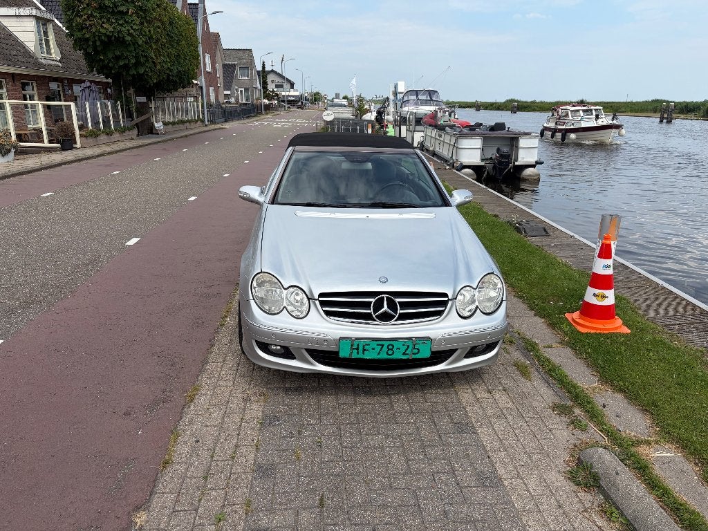 Mercedes-Benz CLK 1.8 Clk200 Kompr Cabriolet AUT 2006 Grijs, Automaat, Achterwielaandrijving, 4 cilinders, Cabriolet