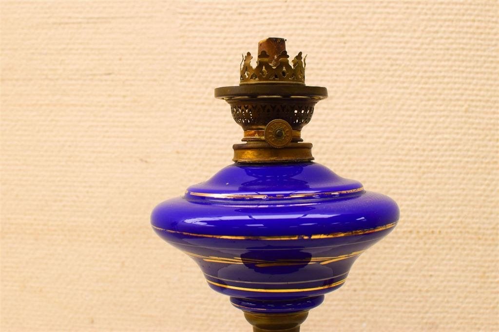 Grote Olielamp 48993, Ophalen of Verzenden, Gebruikt