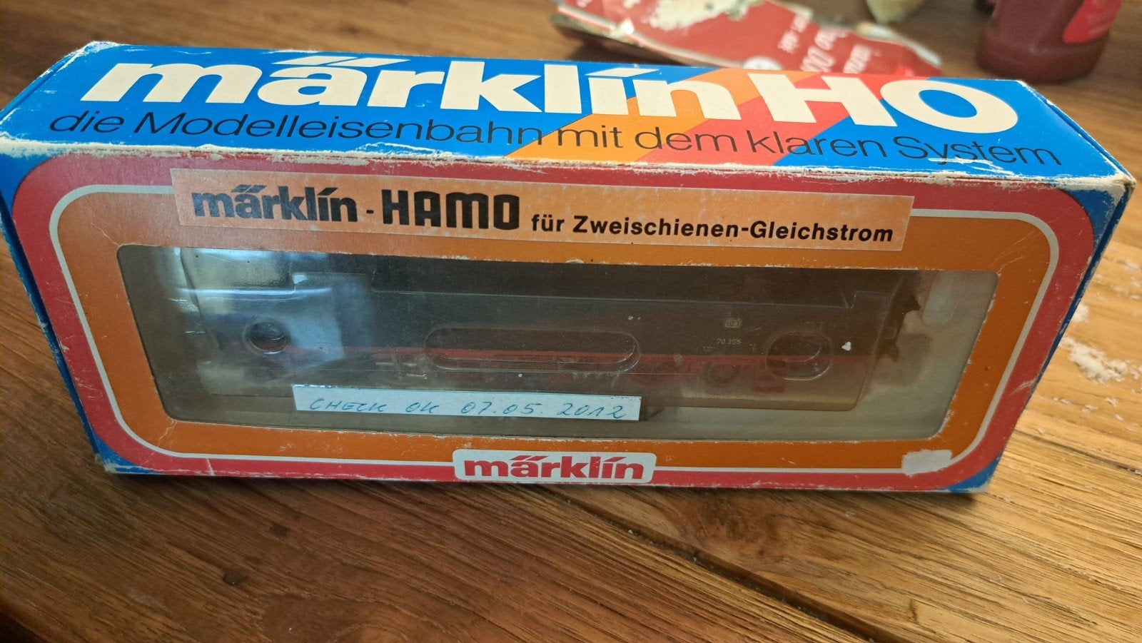 Marklin locomotief hamo 8306, Wisselstroom, Locomotief, Ophalen of Verzenden, Zo goed als nieuw