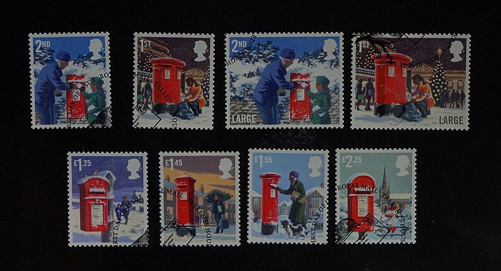 UK / Engeland 2018 Kerstmis, Verzenden, Gestempeld