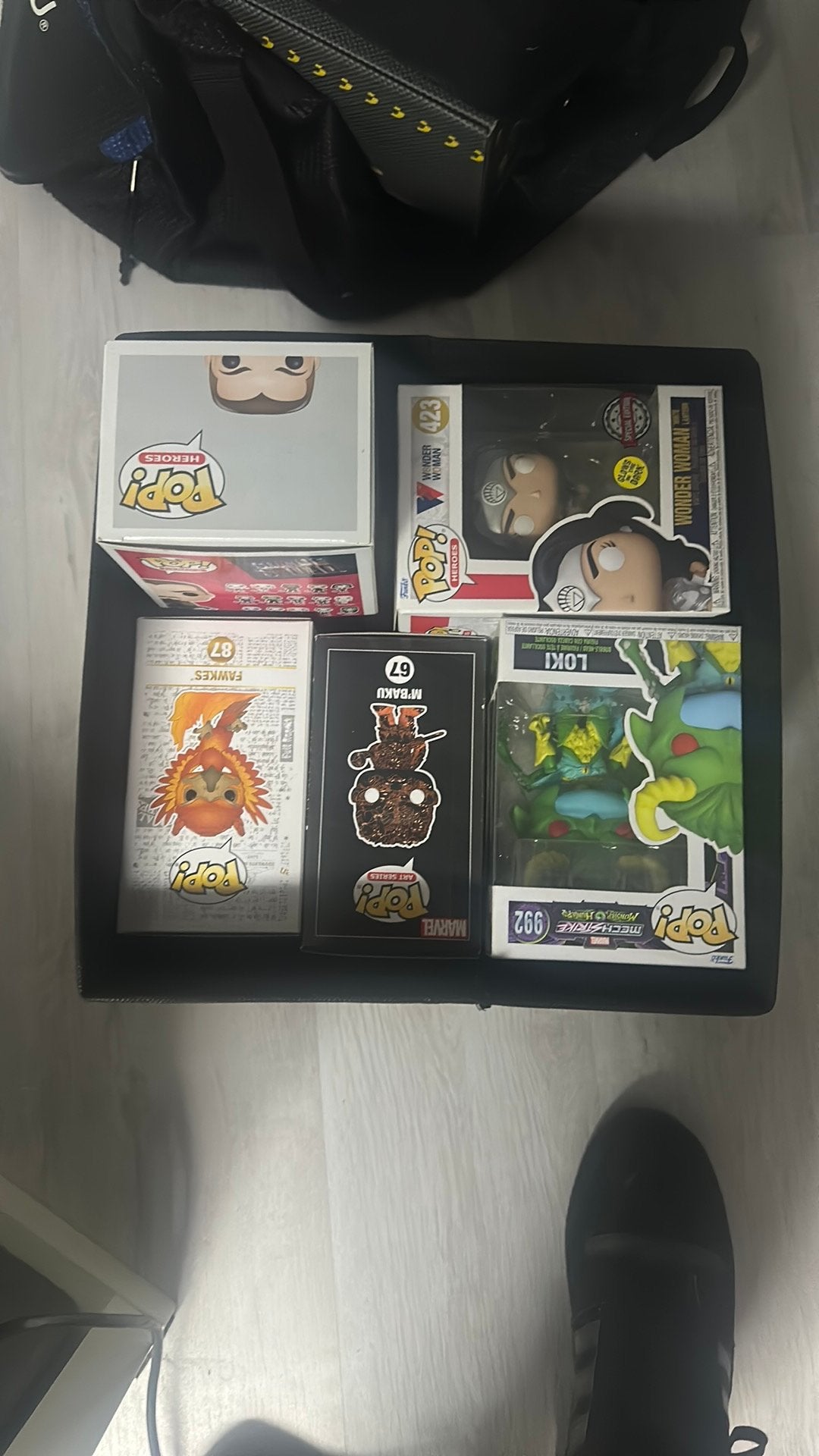 Volle mand funko pops, Ophalen, Zo goed als nieuw