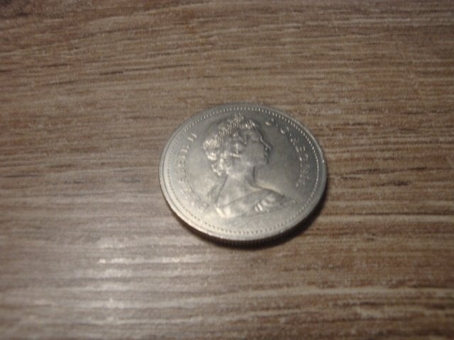 munt canada dollar elizabeth 11, Ophalen of Verzenden, Gebruikt
