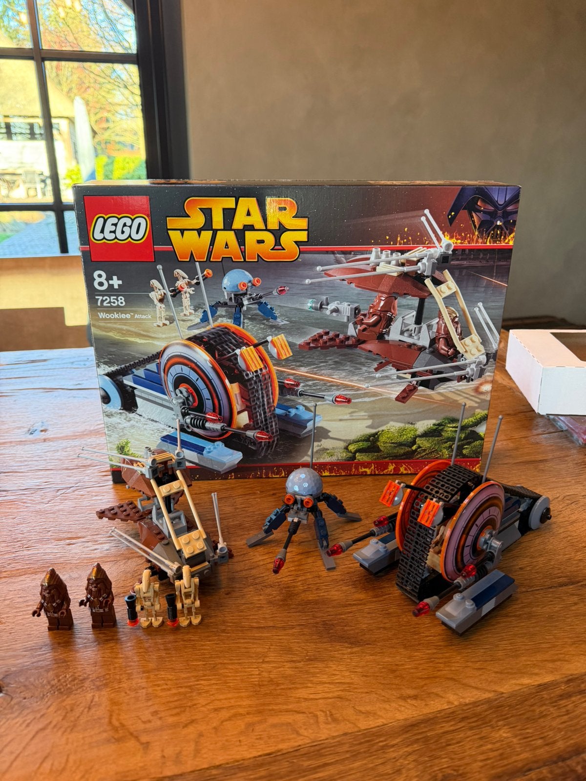 Lego star wars set 7258 wookiee attack in verzamelaars staat, Star Wars, Lego, Ophalen of Verzenden, Zo goed als nieuw