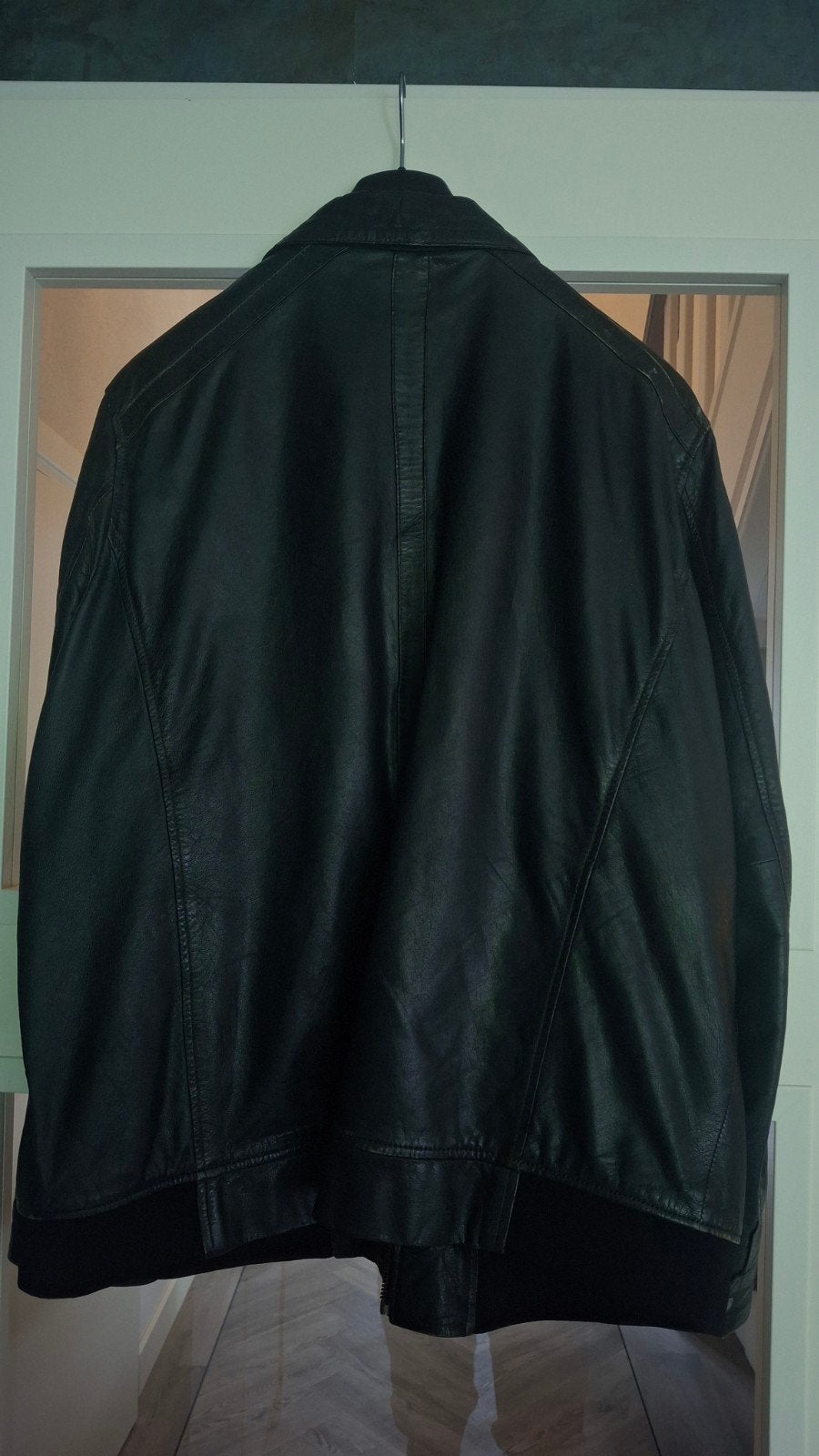 DNR donders lederen heren jas groen maat 66, Kleding | Heren, Ophalen of Verzenden, Overige maten, Groen