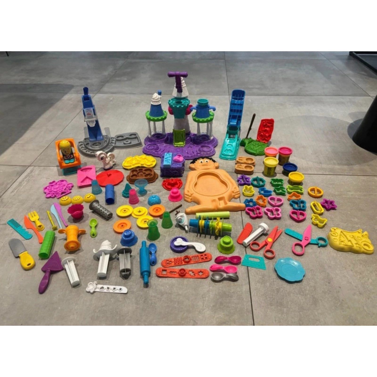 Grote set van Play-Doh spullen €6.50, Ophalen of Verzenden, Knutselen