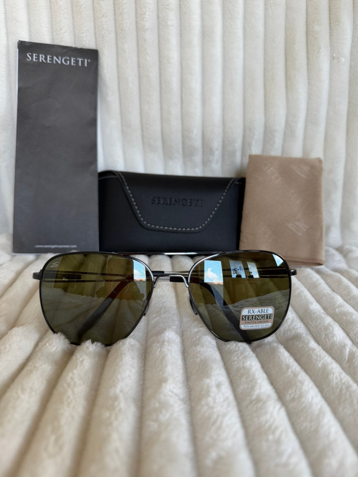 Serengeti Brando 7541 incl garantie en btw-factuur, Zonnebril, Verzenden, Nieuw, Nvt
