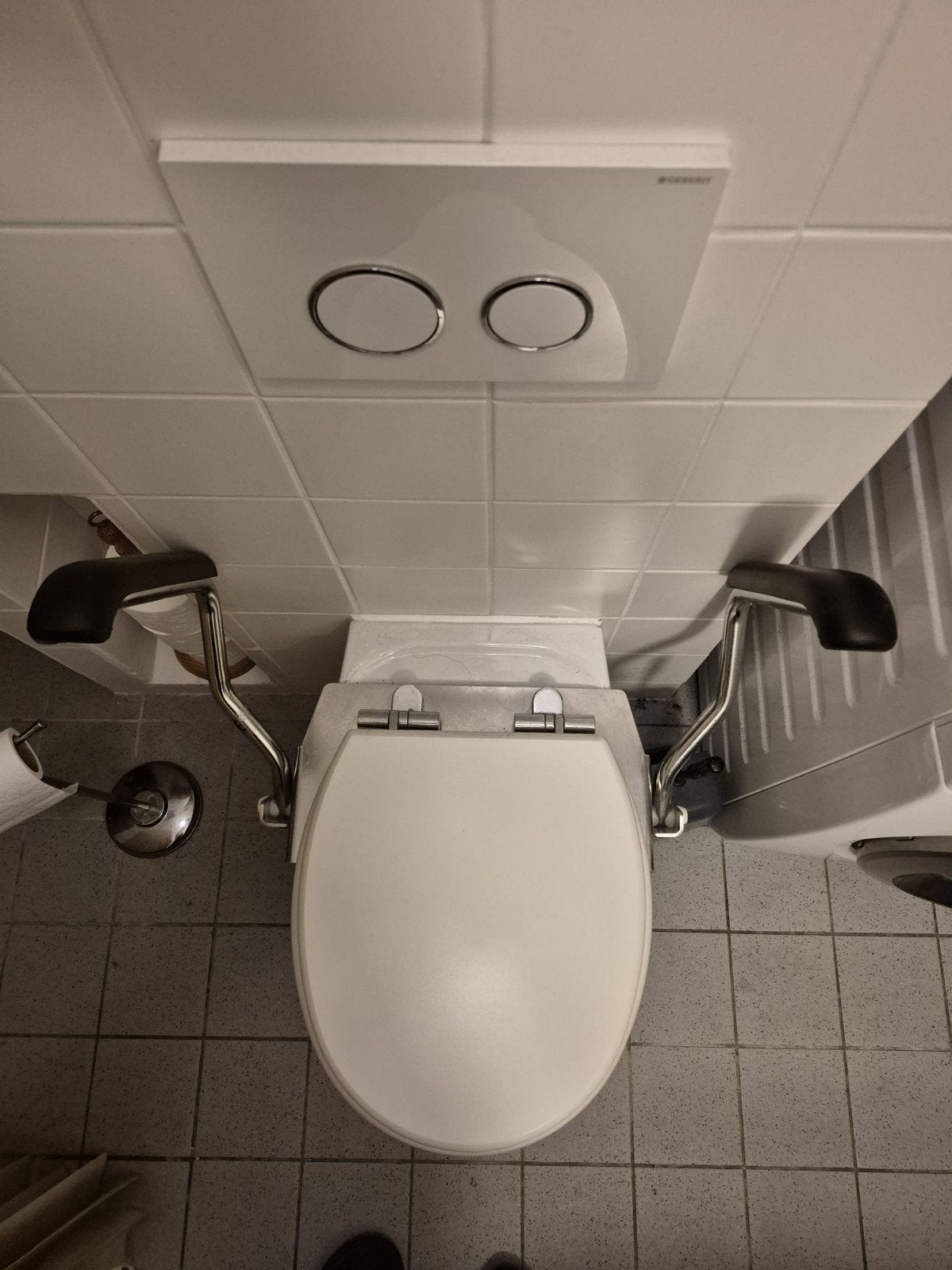 Jadacare toiletbeugel set staal, Ophalen of Verzenden, Gebruikt