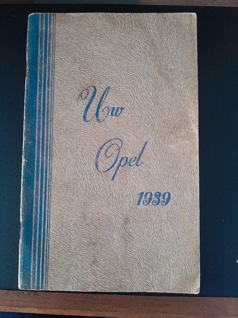 Instructieboekje voor Den Opel 1939, Verzenden