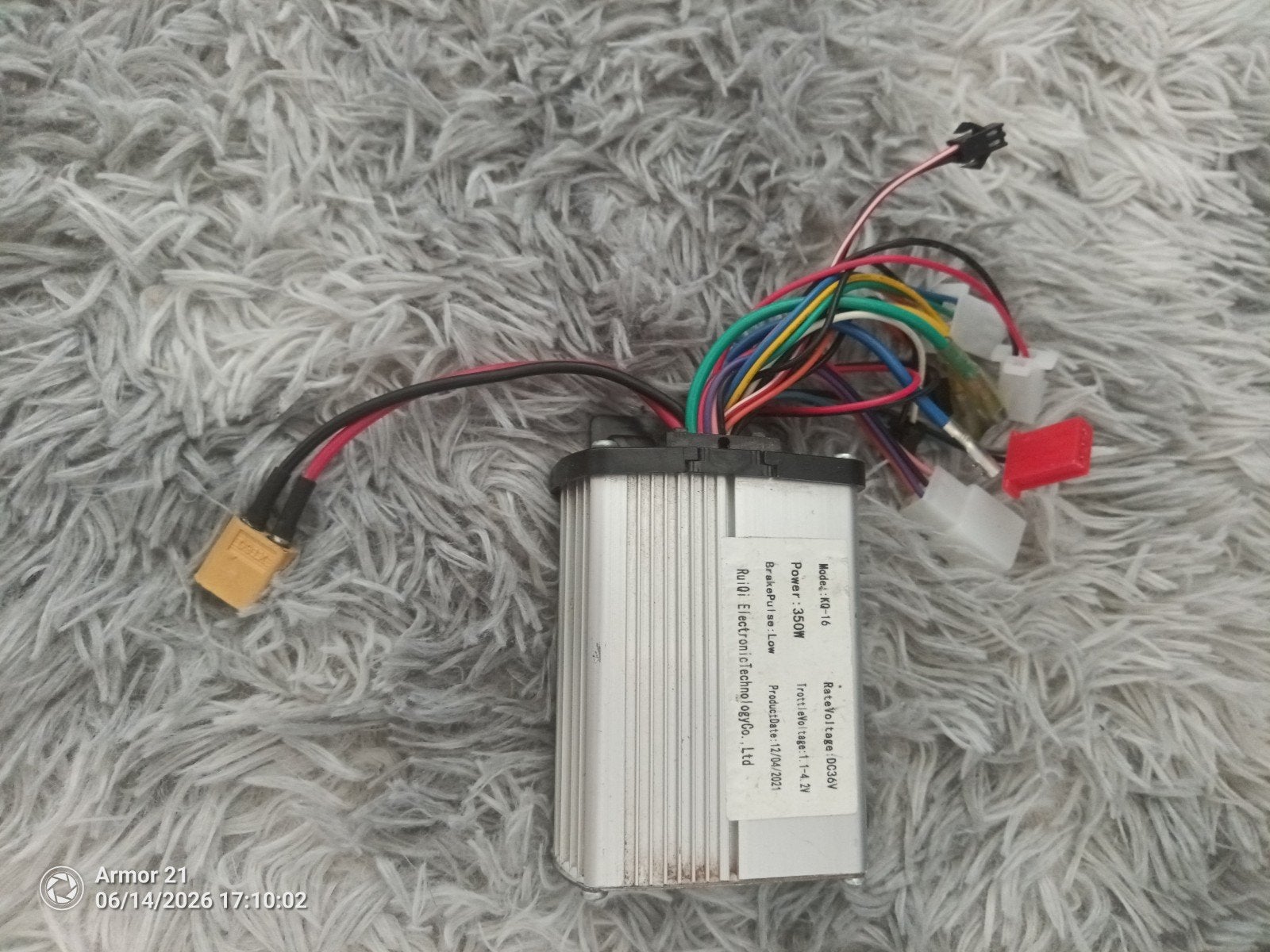 Controller drift trike werkend, Ophalen