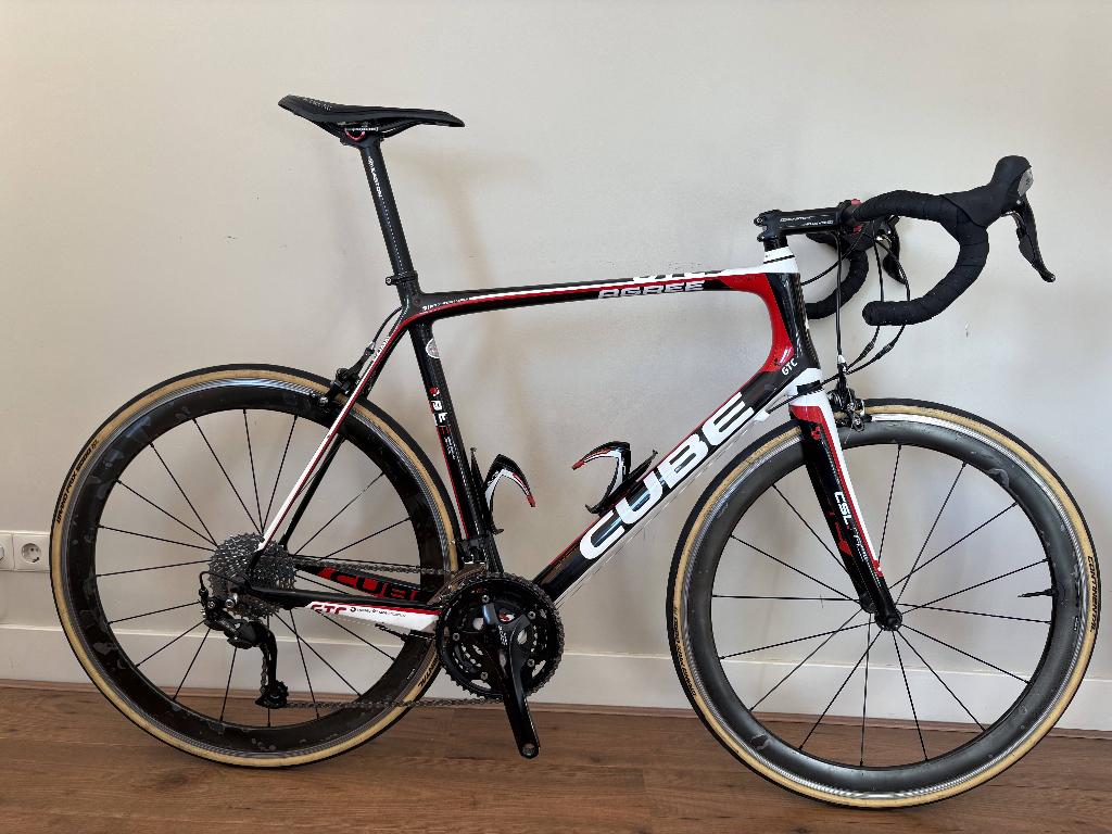 Cube Agree GTC | Maat XL/62, Fietsen en Brommers, Fietsen | Racefietsen, 28 inch, Carbon, Zo goed als nieuw, 61 tot 65 cm