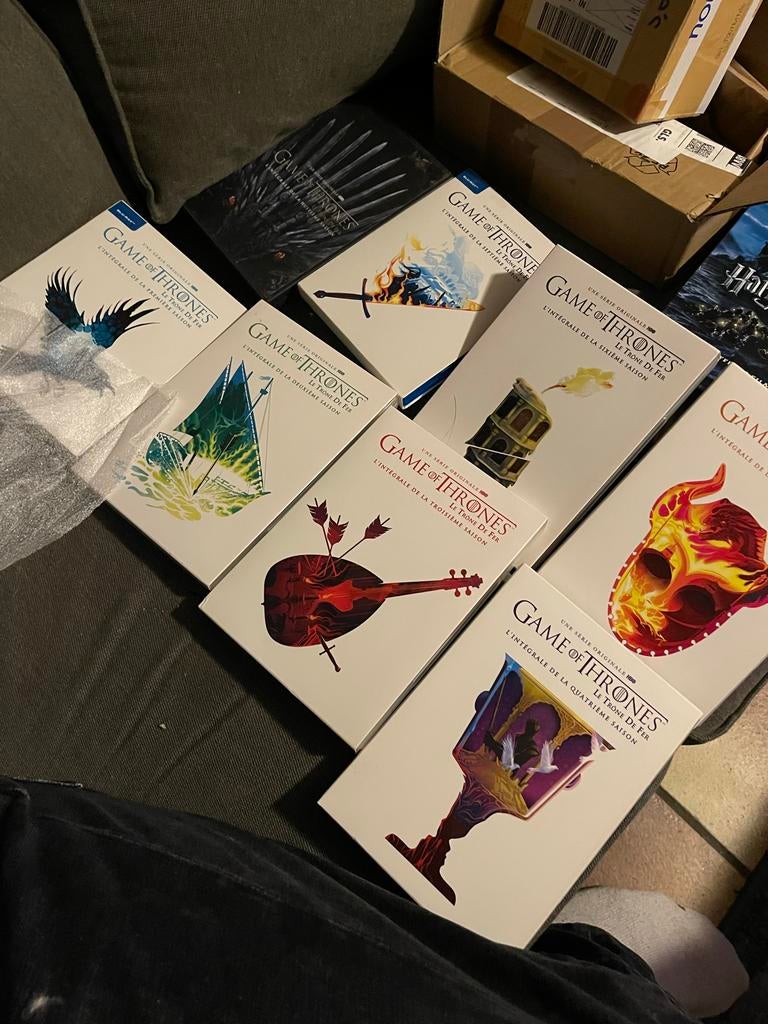 Game of Thrones seizoenen 1 t/m 8 Blu-ray en dvd, Gebruikt, Vanaf 16 jaar, Boxset, Science Fiction en Fantasy