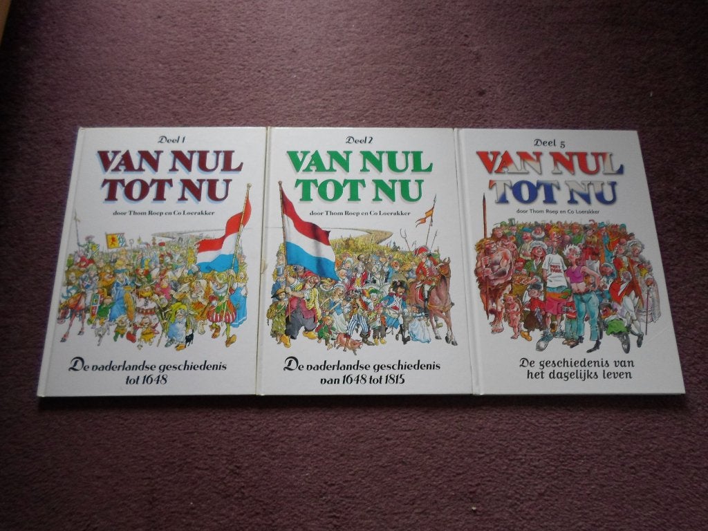 Van   Nul  tot  Nu.     Harde   kaft.      Nieuwstaat., Meerdere stripboeken, Ophalen of Verzenden, Zo goed als nieuw