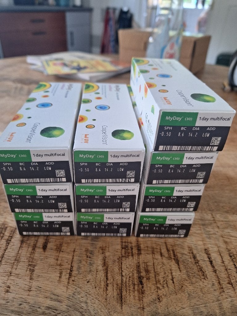 daglenzen multifocaal, Ophalen of Verzenden, Nieuw, Overige kleuren, Overige merken