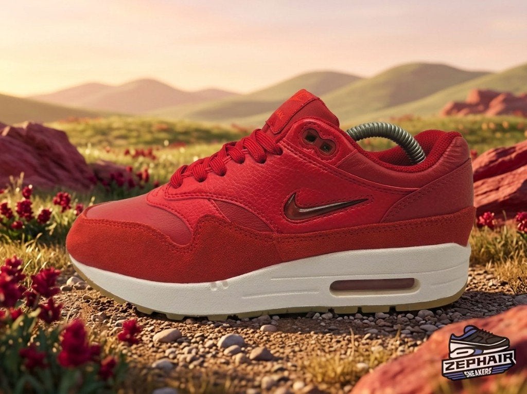 Nike Air Max 1 Jewel 'Gym Red' EU38 2017, Colosseum 1, 1213 NL Hilversum, Nederland, Nike, Ophalen of Verzenden, Sneakers of Gympen
