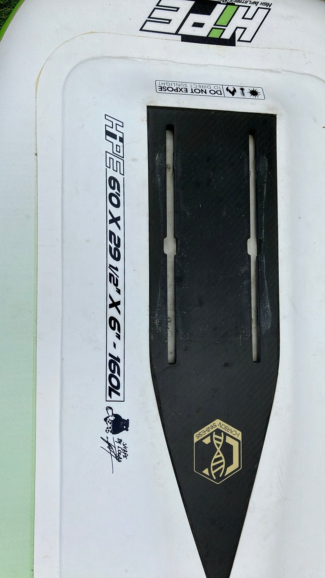 Gong HiPE wingfoil board 160L opblaasbaar en reistas, Watersport en Boten, Wingsurfen, Ophalen, Gebruikt, Wingsurf-board