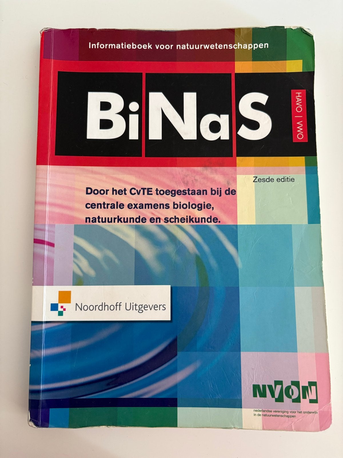 BiNaS 6e editie HAVO/VWO - Informatieboek natuurwetenschappe, Boeken, Schoolboeken, Ophalen of Verzenden, Gelezen, HAVO, Biologie